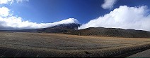 Cotopaxi was often in clouds